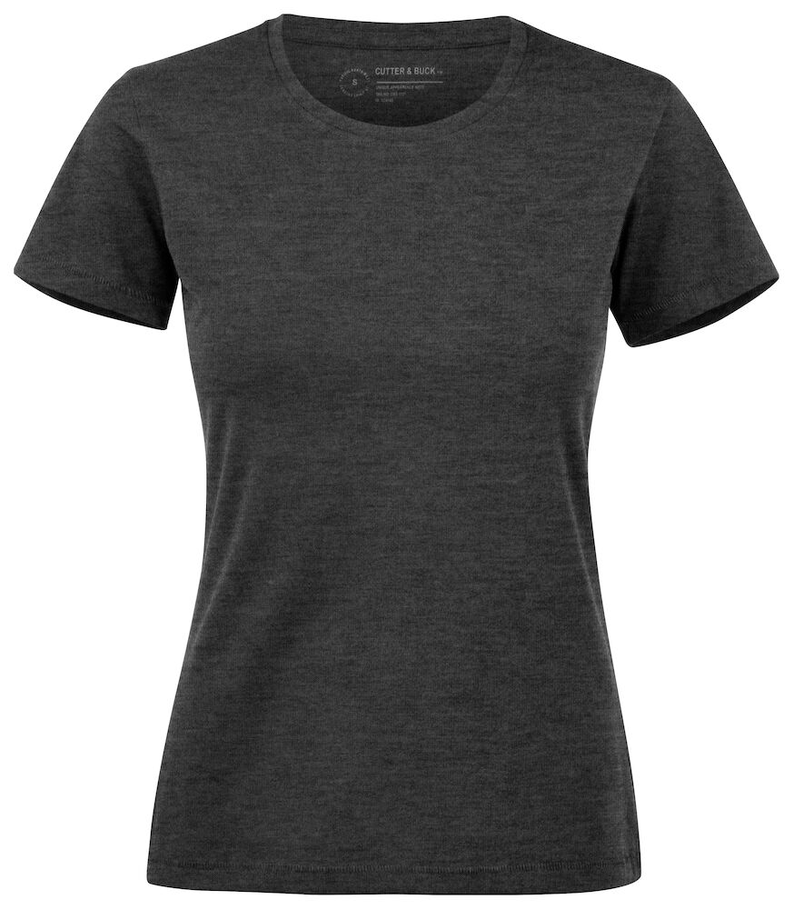 MANZANITA ROUNDNECK WOMAN – ANTHRACITE MELANGE