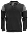 Bluza robocza Prime Polosweater 2262060 - Black/ Anthracite