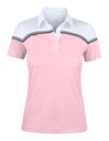 SEABECK POLO WOMAN – PINK/WHITE