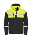 7415 Ocieplana kurtka typu shell – BLACK/ YELLOW