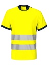 6009 T-SHIRT EN ISO 20471 KLASA 2 – YELLOW/ NAVY