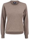 OAKVILLE CREWNECK WOMAN – NOUGAT MELANGE