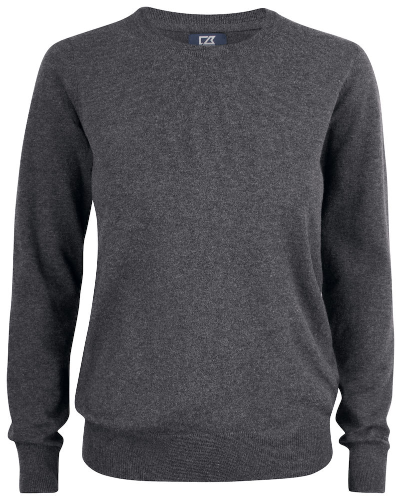 Sweter Oakville Crewneck Woman 355417 - Anthracite Melange