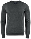 OAKVILLE V-NECK – ANTHRACITE MELANGE