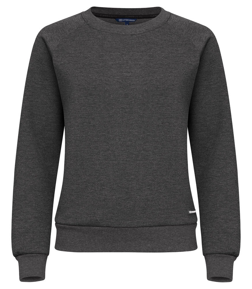 PEMBERTON CREWNECK WOMAN – ANTHRACITE MELANGE