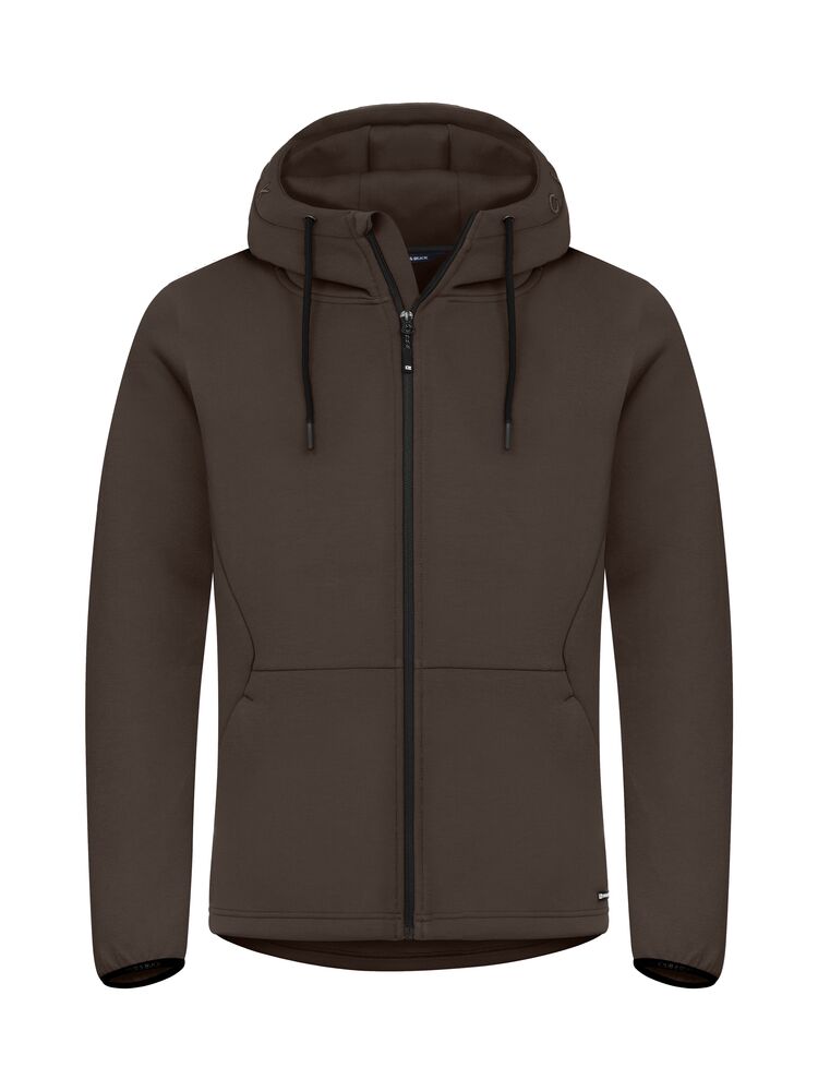 PEMBERTON HOOD FZ – DARK MOCCA