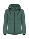 PEMBERTON HOOD FZ WOMAN – PINE GREEN