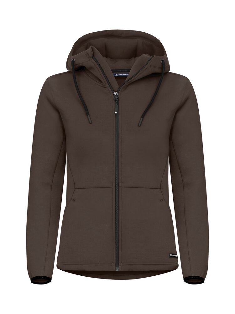 Bluza Pemberton Hood Fz Woman 358419 - Dark Mocca