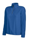 MELTON LADY HALF ZIP – ROYAL BLUE