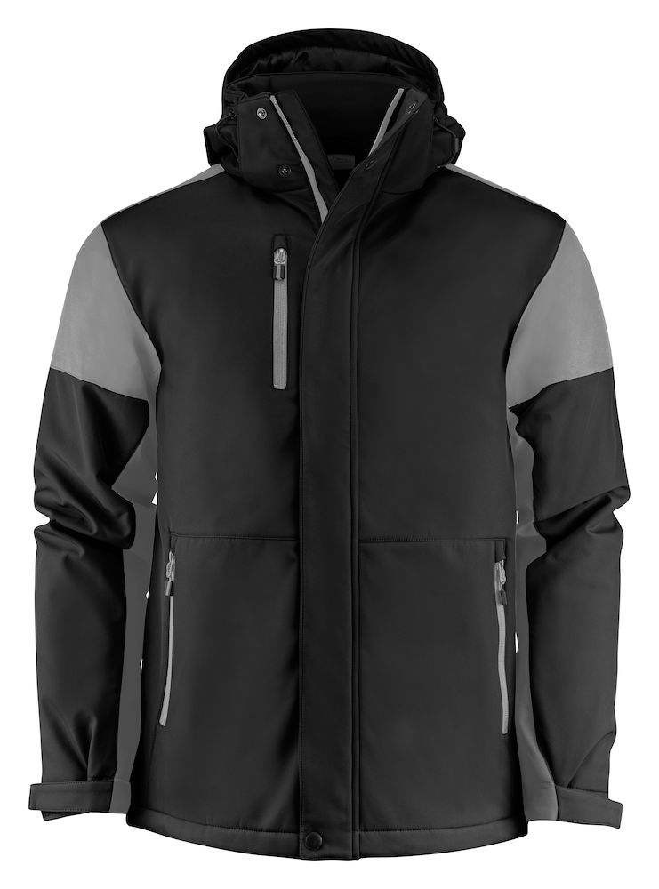 PRIME PADDED SOFTSHELL – BLACK/ ANTHRACITE