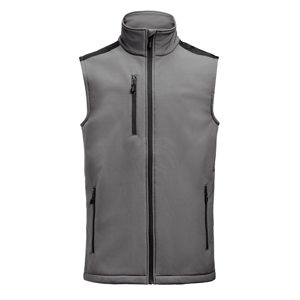 PRIME SOFTSHELL VEST – ANTHRACITE/ BLACK