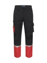 7507 Spodnie serwisowe – BLACK/ RED