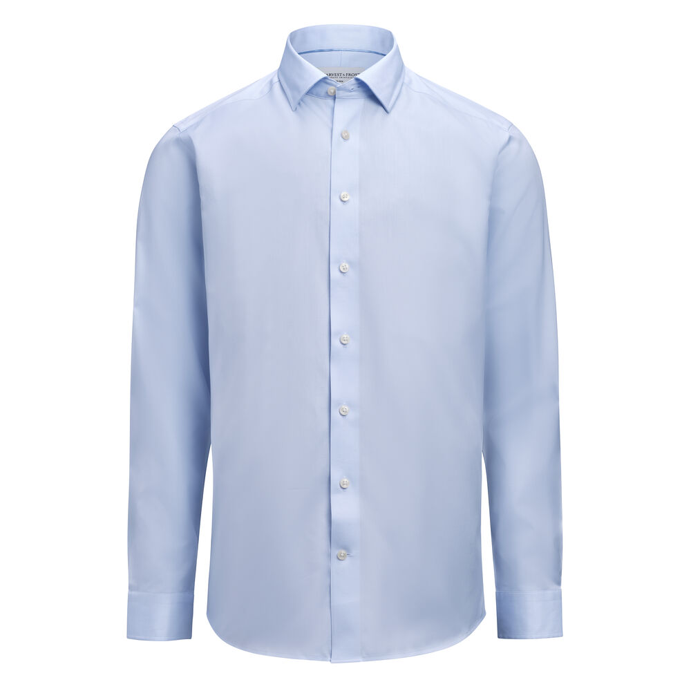 Koszula Green Bow 02 Stretch Slim Fit 2900202 - Sky Blue