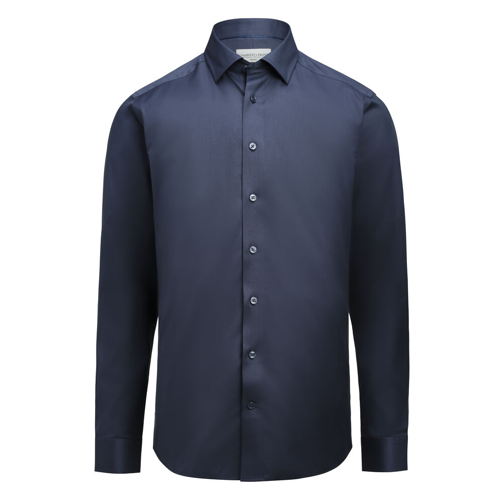 Koszula Green Bow 02 Stretch Slim Fit 2900202 - Navy