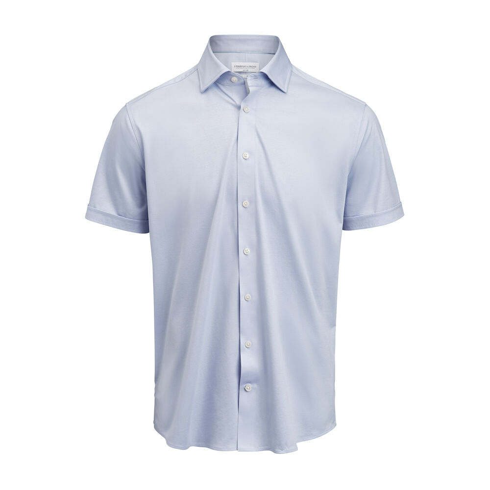 Koszula Indigo Bow 132 S/S Slim 2913222 - Sky Blue