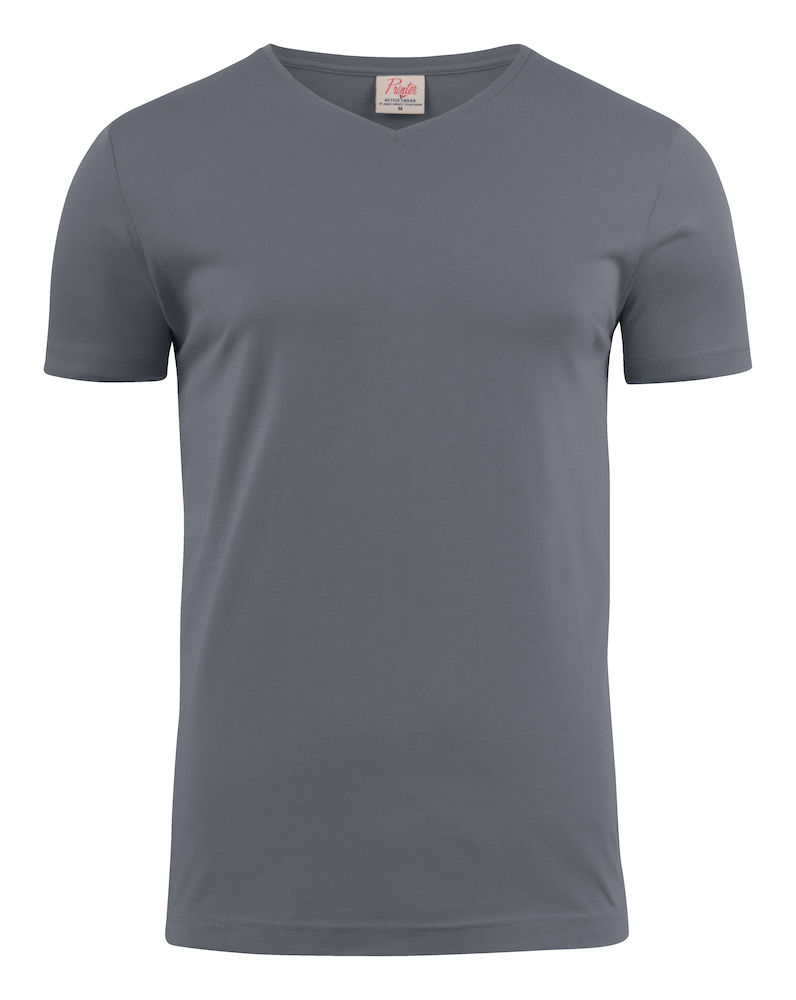 T-shirt Heavy V-Neck 2264024 - Steel Grey
