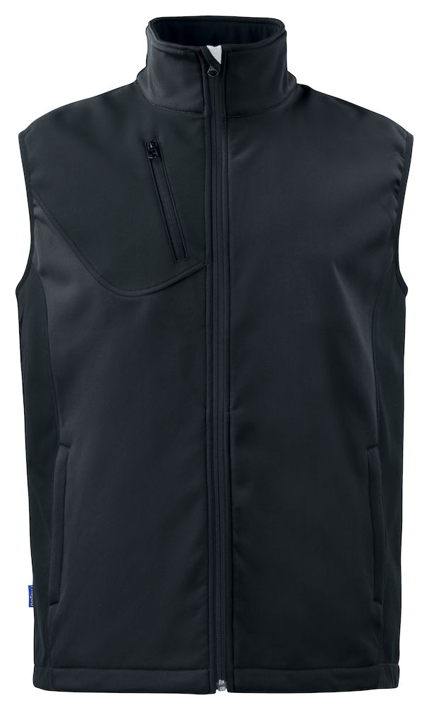 Bezrękawnik 3702 Softshell Kamizelka 643702 - Black