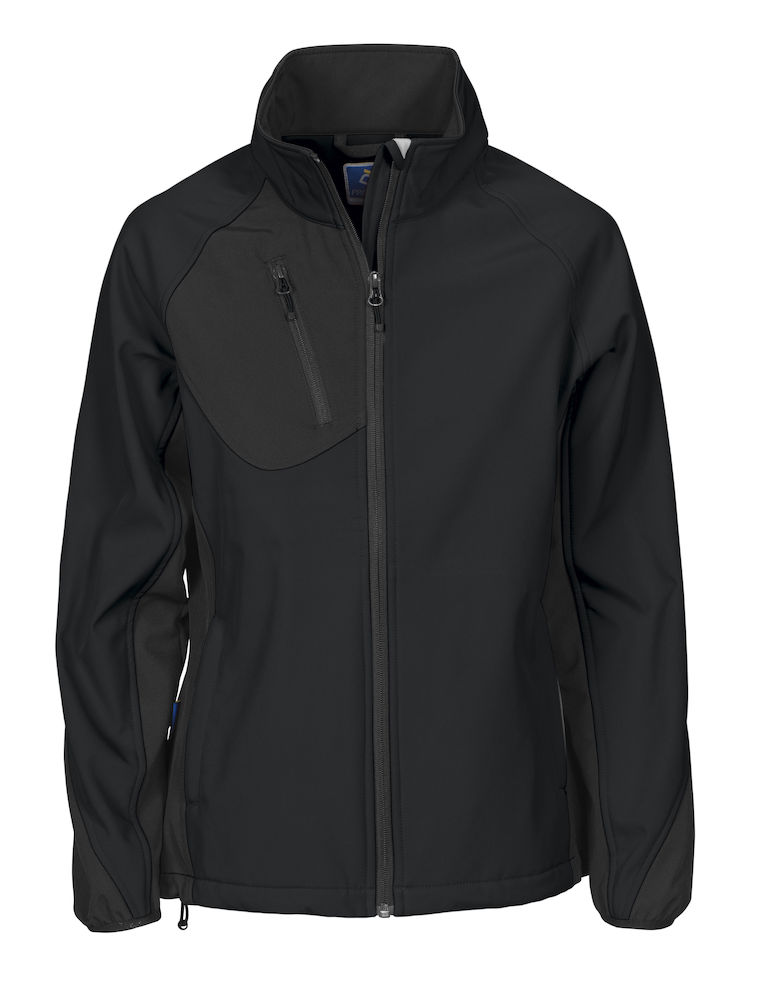 2423 KURTKA SOFTSHELL DAMSKA – BLACK