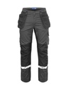 Spodnie robocze 7509 Spodnie robocze z otwartymi kieszeniami 647509 - Grey/ Black