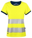 T-shirt 6012 Damski En Iso 20471 Klasa 2/1 646012 - Yellow/ Navy