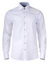 Koszula Yellow Bow 51 Regular Fit 2905101 - White/Light Blue