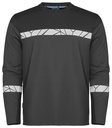 T-shirt 7002 z długim rękawem 647002 - Grey/ Black