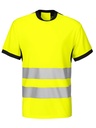 6009 T-SHIRT EN ISO 20471 KLASA 2 – YELLOW/ BLACK