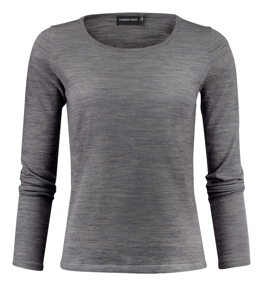 Sweter Merino U Woman 2930203 - Dark Grey Melange