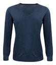 Sweter Merino V-Neck Woman 2930103 - Navy