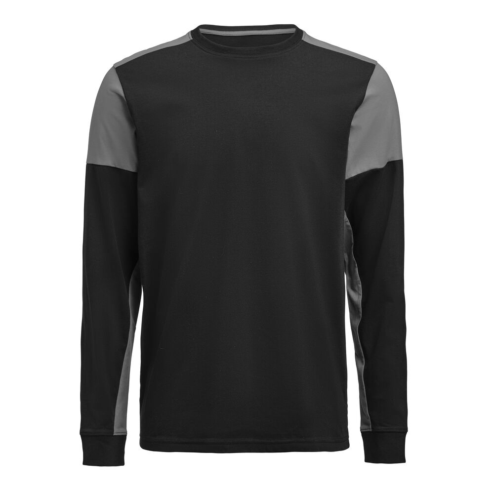 PRIME T L/S – BLACK/ ANTHRACITE