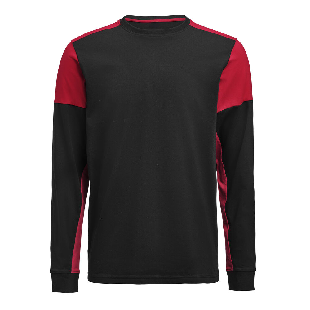 PRIME T L/S – BLACK/RED