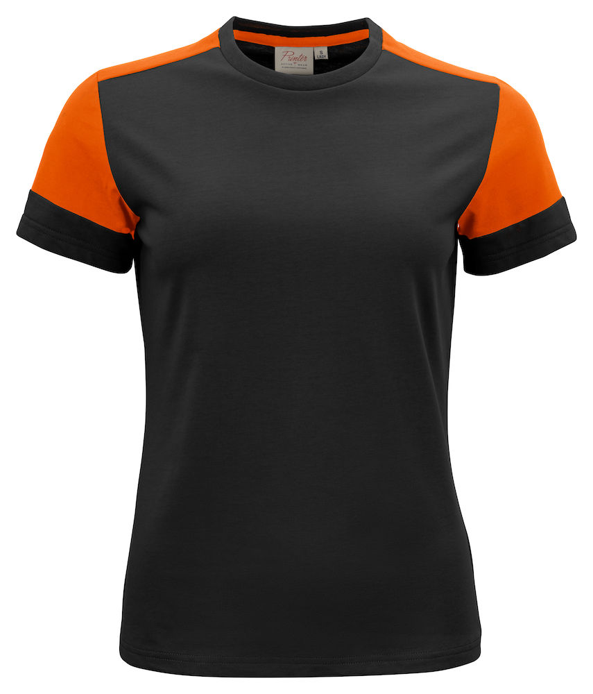 T-shirt roboczy Prime T Woman 2264031 - Black/ Orange