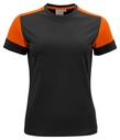 PRIME T WOMAN – BLACK/ ORANGE