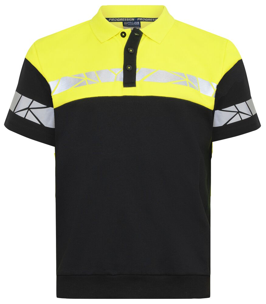 Koszulka polo 7003 647003 - Black/ Yellow