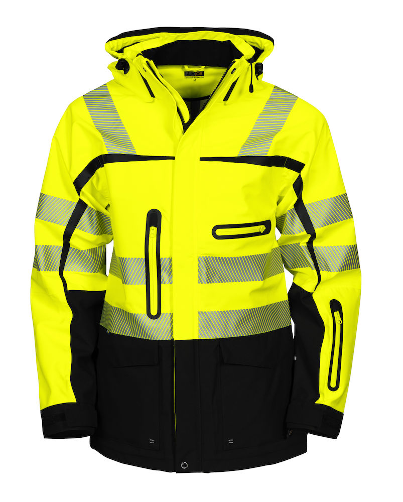 6417 KURTKA ISO 20471 KLASA 3 – YELLOW/ BLACK