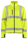 6105 LEKKI SOFTSHELL - EN ISO 20471 KLASA 3 – YELLOW/ BLACK