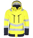 6455 Kurtka EN ISO 20471 Klasa 3 – YELLOW/ NAVY