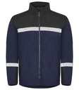 7300 Bluza polarowa z zamkiem – NAVY/ BLACK