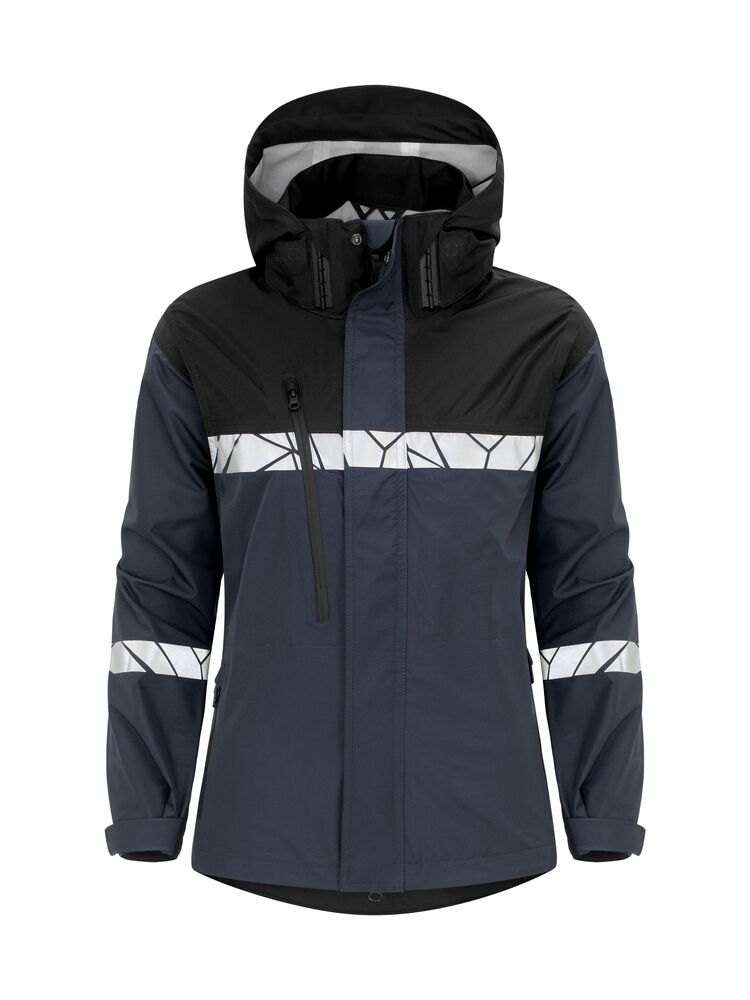 7419 Kurtka damska typu shell – NAVY/ BLACK