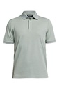 TXLITE MELANGE POLO – GREY GREEN