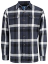 Koszula robocza 5213 Flanelowa Koszula Z Podszewką 645213 - Navy