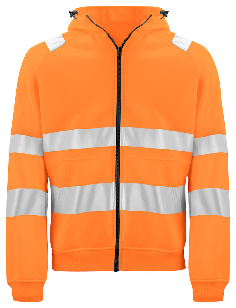 6132 BLUZA Z KAPTUREM EN ISO 20471 KLASA 3/2 – ORANGE