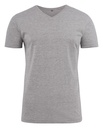 T-shirt Heavy V-Neck 2264024 - Grey Melange