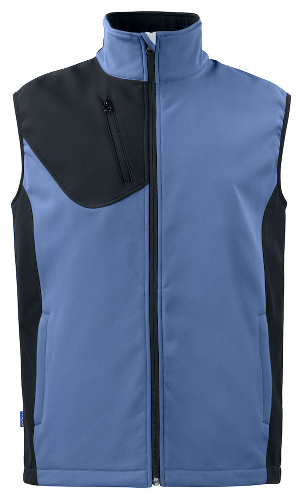 Bezrękawnik 3702 Softshell Kamizelka 643702 - Blue