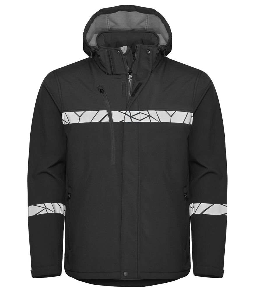 7400 Kurtka typu softshell – BLACK/ BLACK