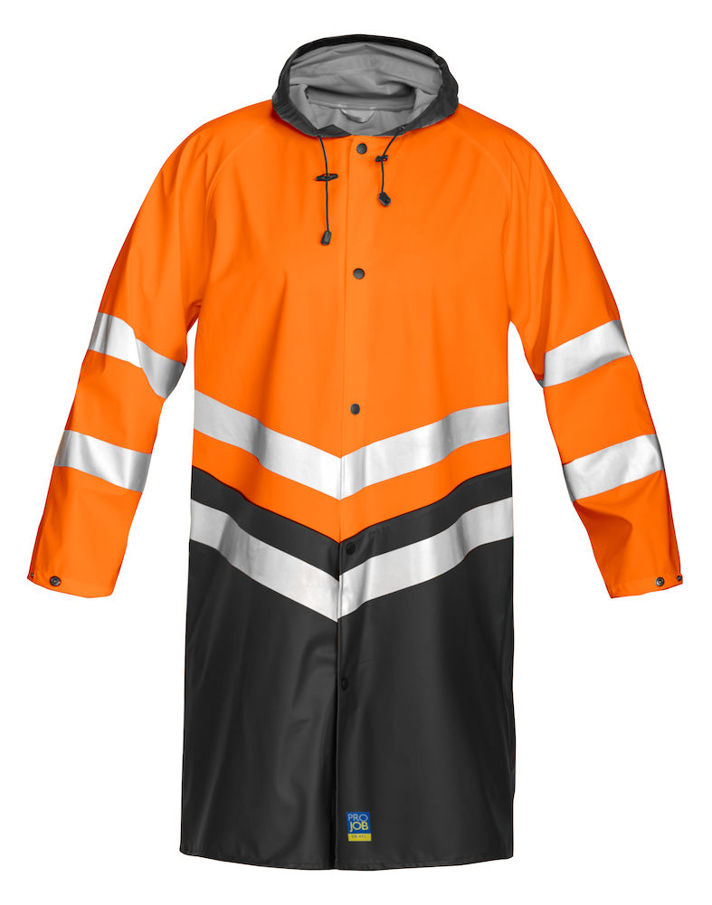 6403 KURTKA PRZECIWDESZCZOWA HV KLASA 3 – ORANGE
