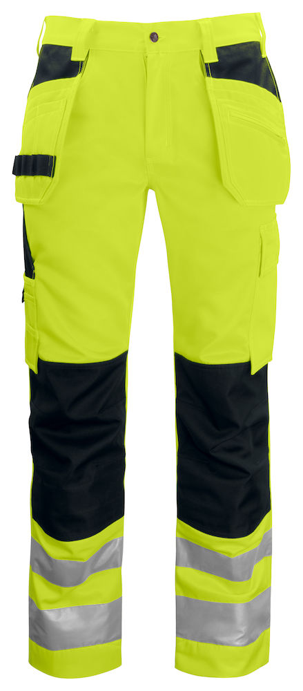 6531 SPODNIE EN ISO 20471 KLASA 2 – YELLOW/ BLACK