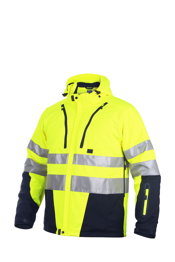 Kurtka robocza 6420 Softshell Hv En Iso 20471 Klasa 3/2 646420 - Yellow/ Navy