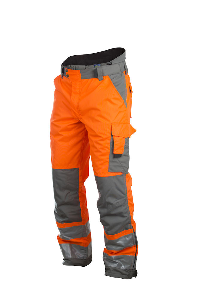 Spodnie robocze 6514 Spodnie Ocieplane Hv Klasa 2 646514 - Projob Orange