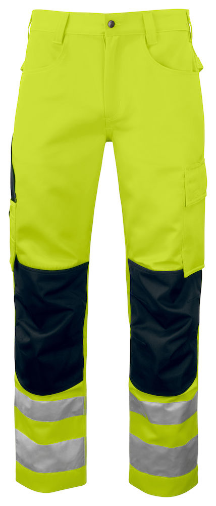 6532 SPODNIE EN ISO 20471 KLASA 2 – YELLOW/ BLACK